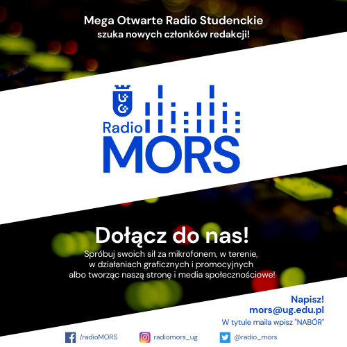 Radio MORS rekrutuje - baner