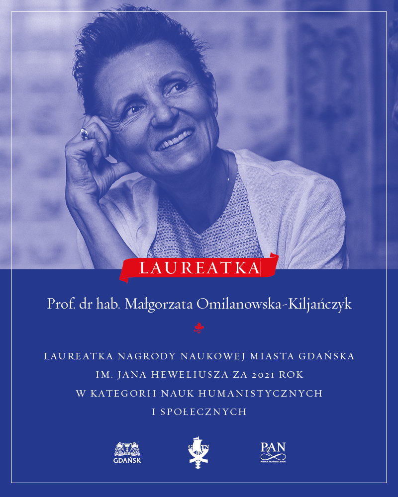 prof. Małgorzata Omilanowska-Kiljańczyk