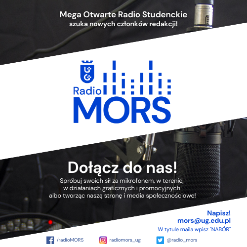 Radio MORS rekrutuje baner