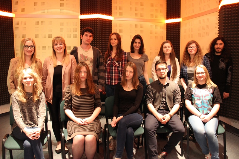 Studenci uczestniczący w programie o Rosji
