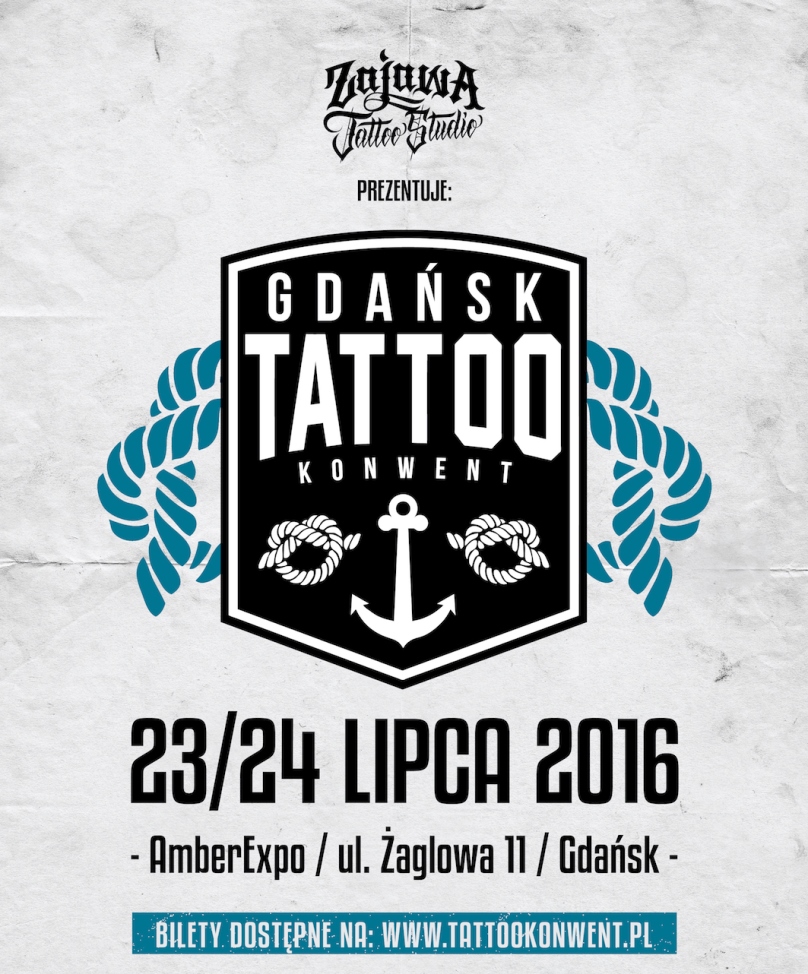 Plakat Gdańsk Tattoo Konwent