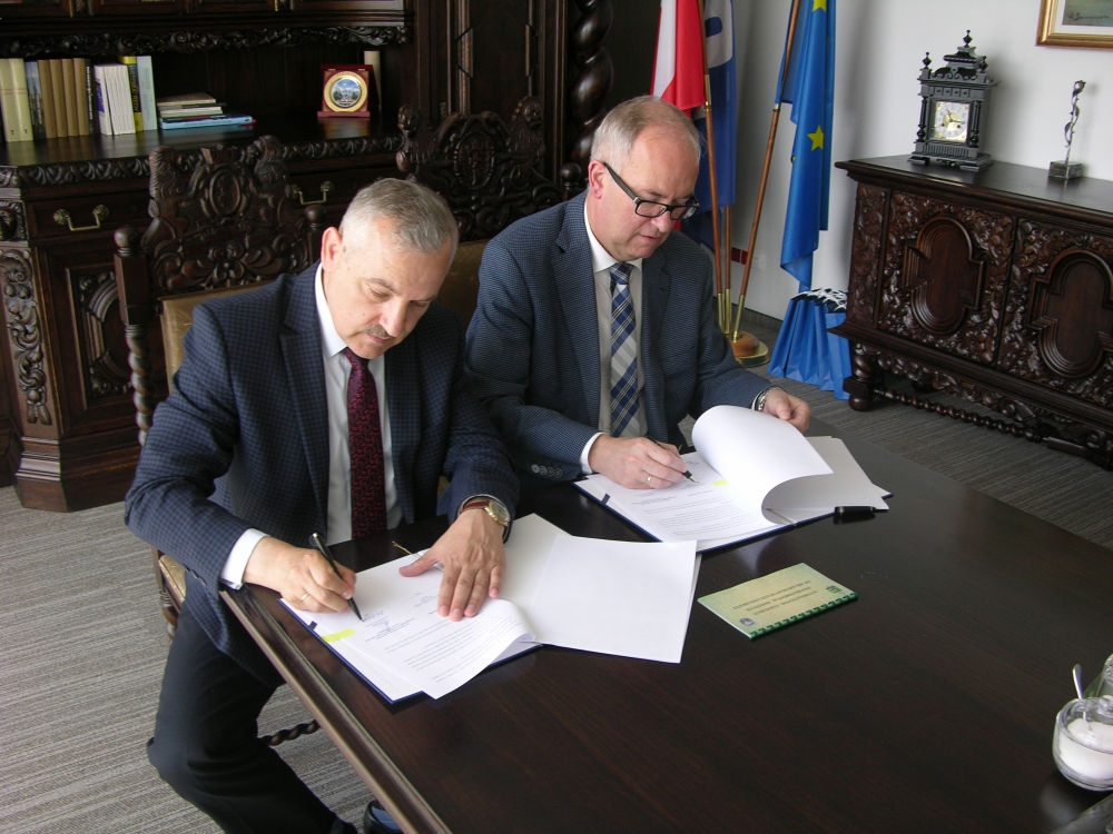 Podpisanie umowy o współpracy UG z Białoruskim Uniwersytetem Państwowym w Mińsku