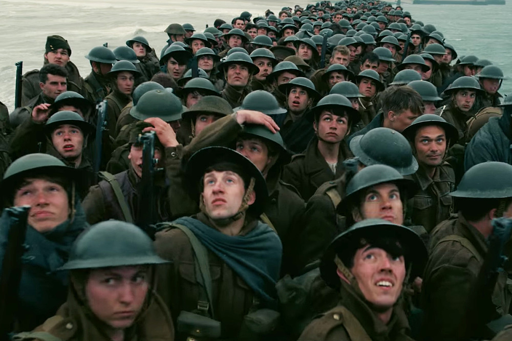 Kadr z filmu Dunkierka
