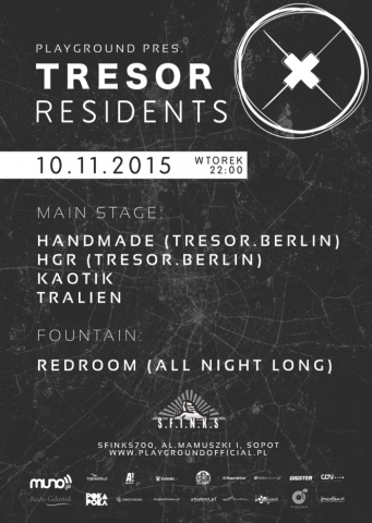 Tresor Residents plakat