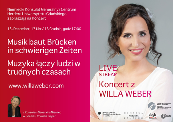 Plakat koncertu Willi Weber