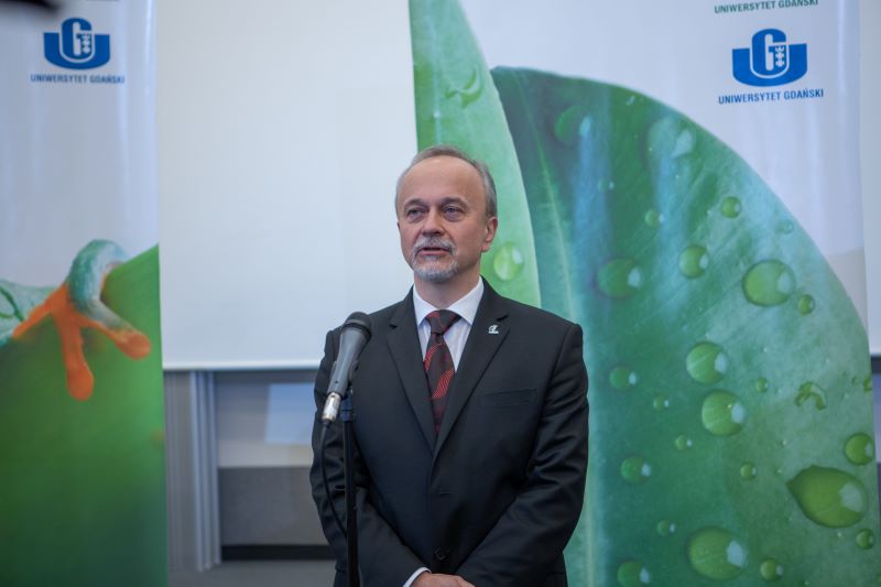 Prof. dr hab. Dariusz Szlachetko, dziekan Wydziału Biologii Fot. Arkadiusz Smykowski