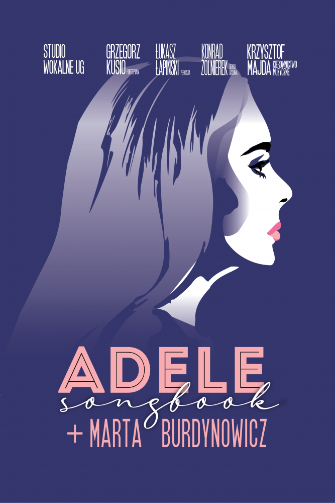 Adele Songbook i Marta Burdynowicz plakat