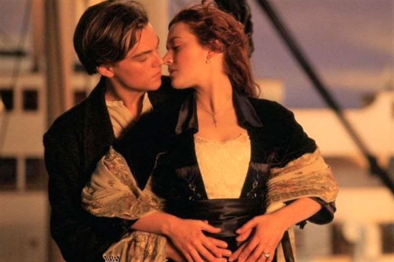 Kadr z filmu Titanic