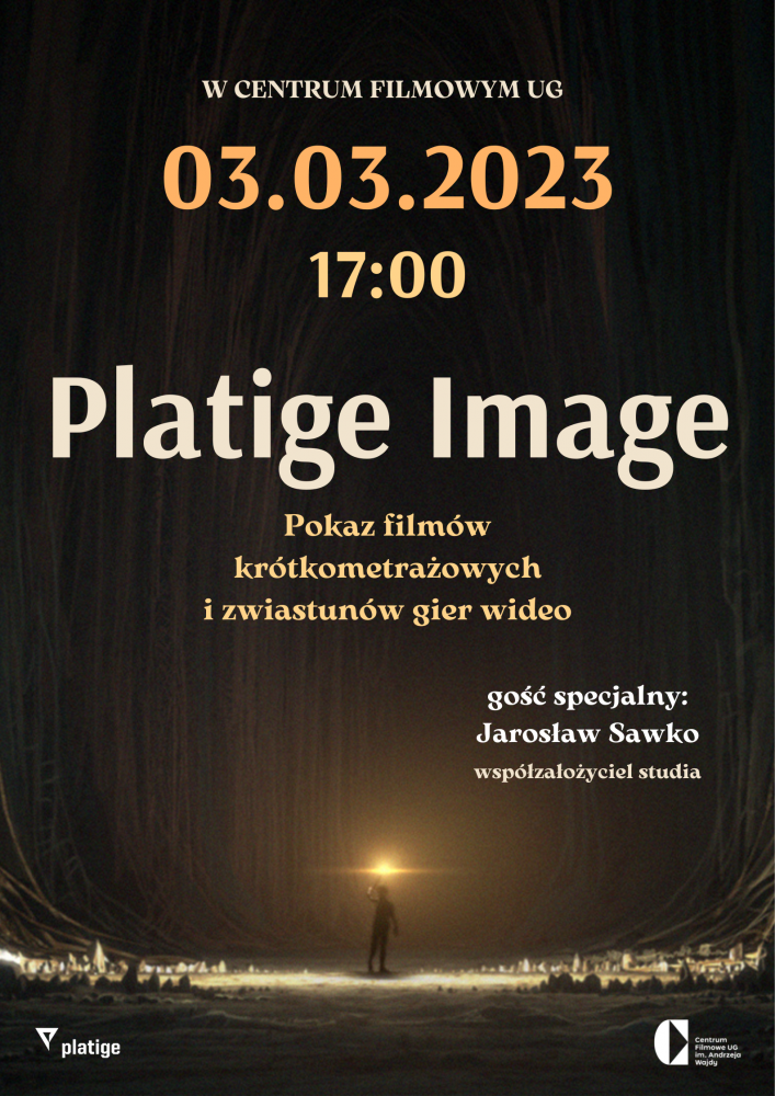 Platige Image w Centrum Filmowym UG plakat