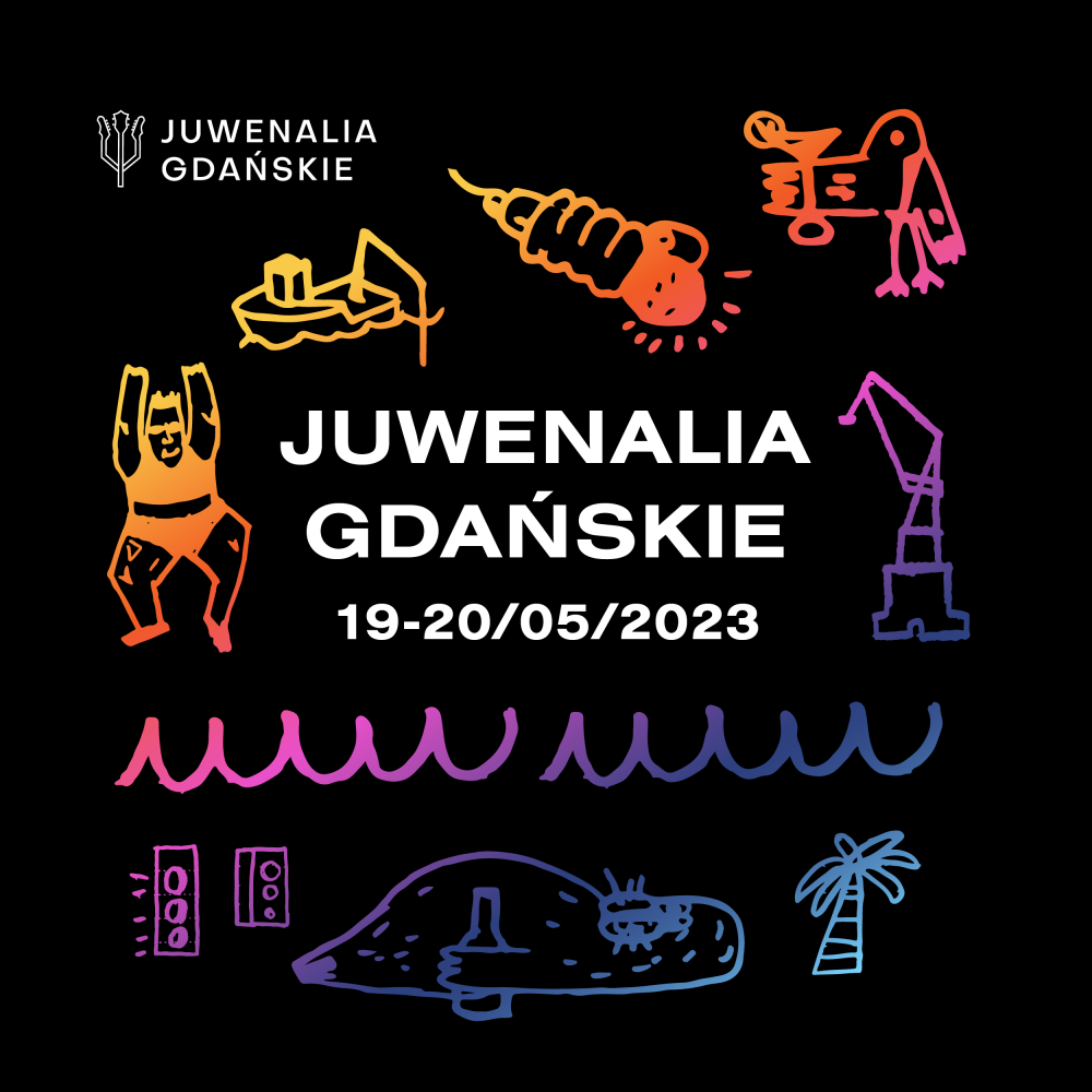Juwenalia Gdańskie 2023 plakat