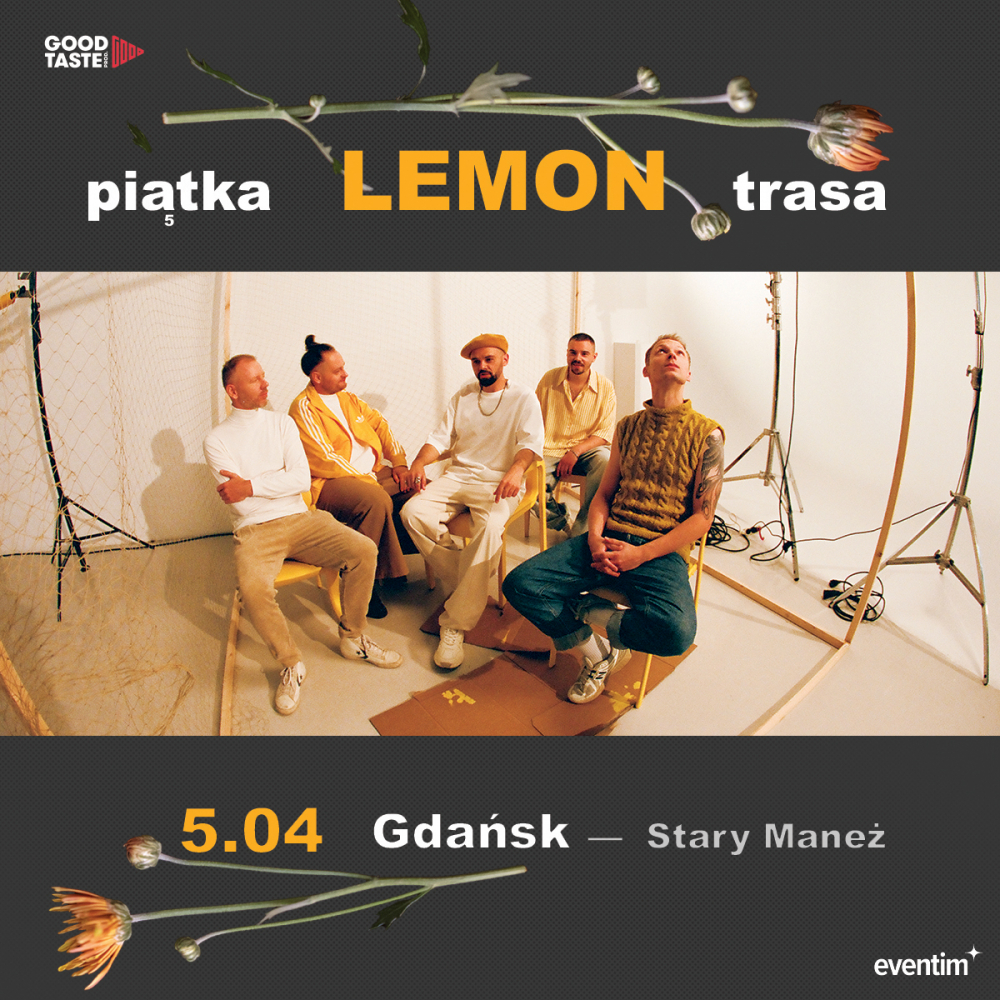 LemON baner koncert Gdańsk