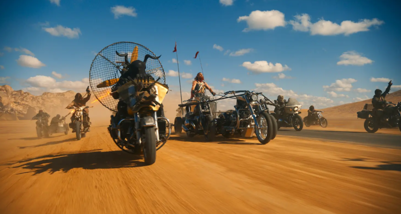 Kadr z filmu Furiosa: Saga Mad Max