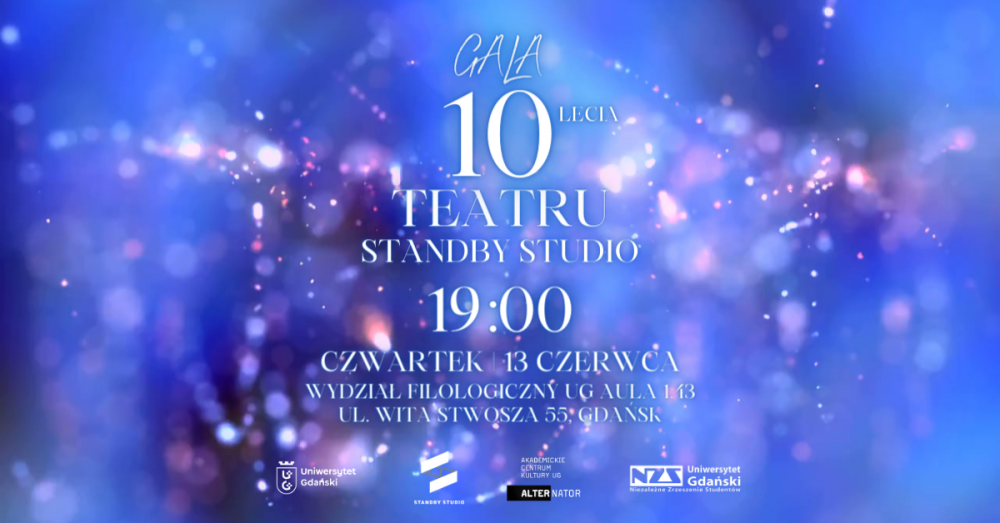 Gala 10lecia Standby Studio baner