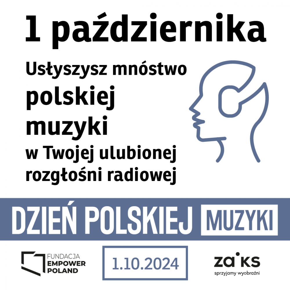 Dzień polskiej muzyki 2024 w radiu baner