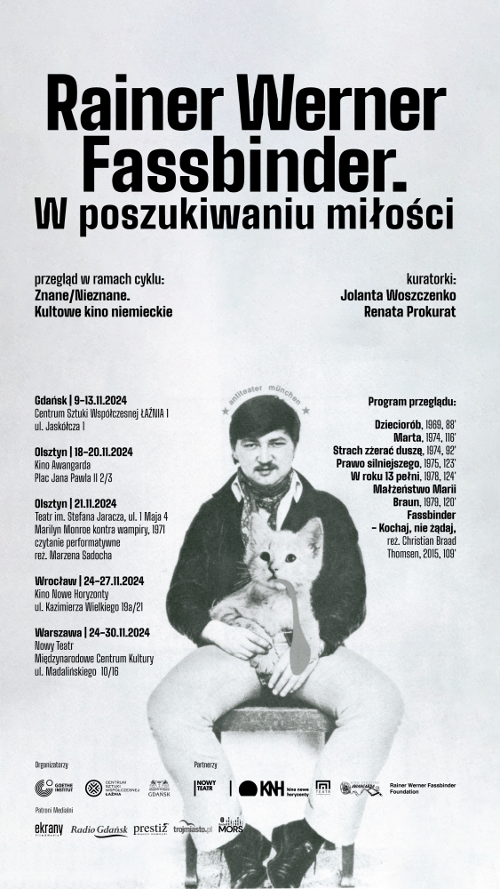 Rainer Werner Fassbinder baner