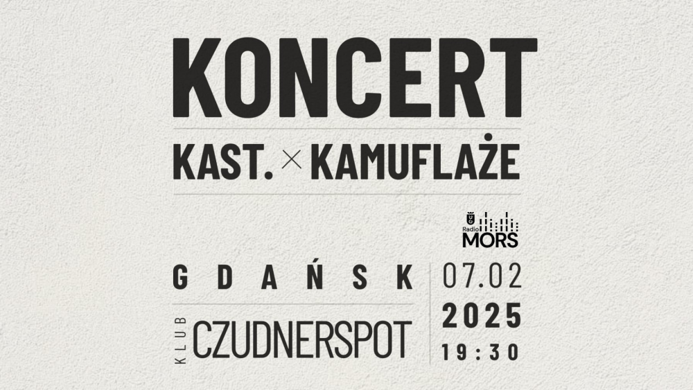 koncert kast. x kamuflaże baner