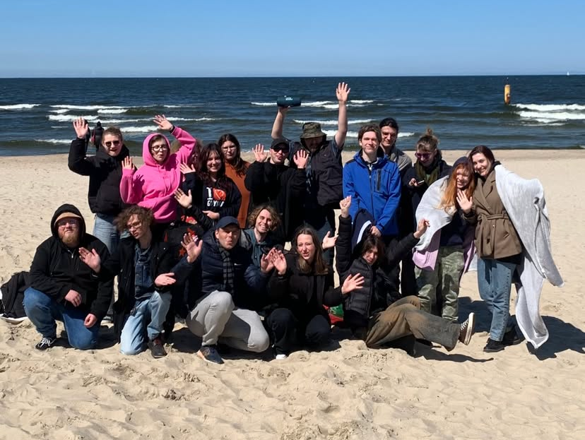 Wyjazd integracyjny 2025 plaża w Stegnie