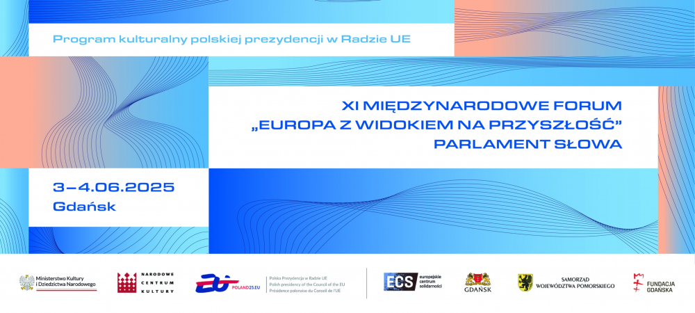 Europa z widokiem na przyszłość baner