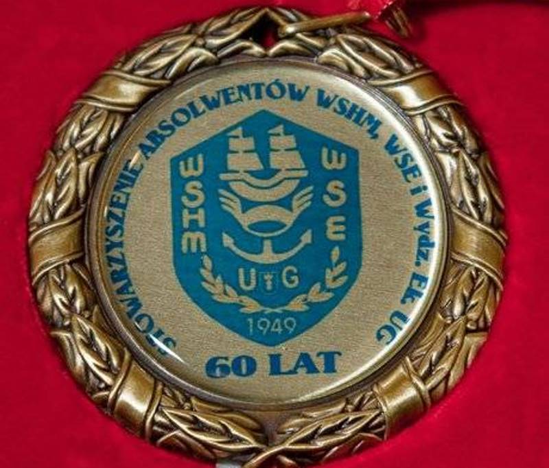 Medal z okazji 60-lecia stowarzyszenia