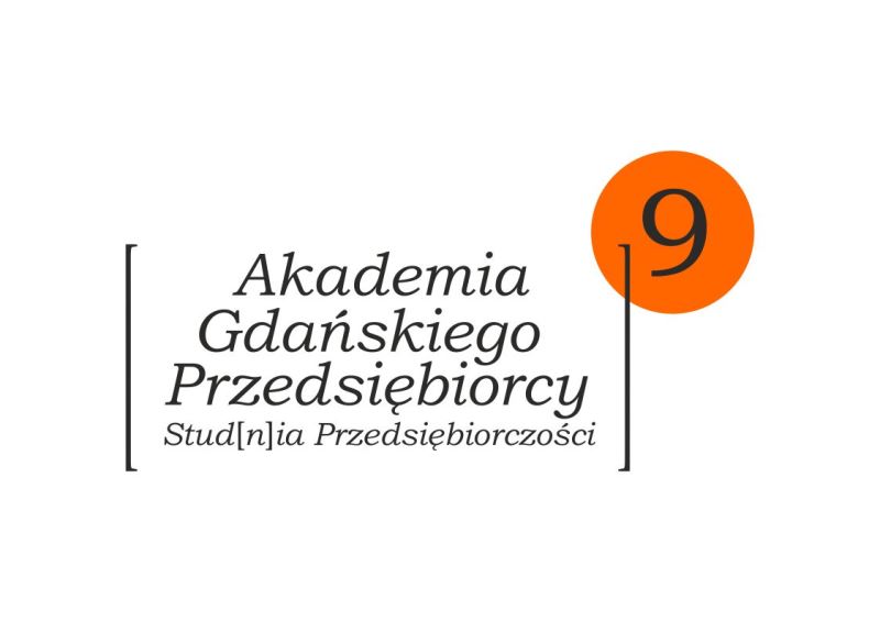Baner Akademii Gdańskiego Przedsiębiorcy