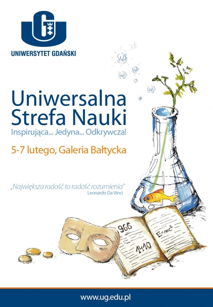 Plakat Uniwersalnej Strefy Nauki