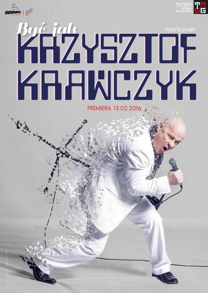 Plakat przedstawienia Byś jak Krzysztof Krawczyk