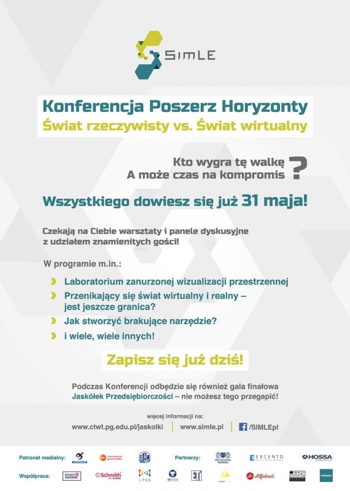 Plakat konferencji Poszerz Horyzonty