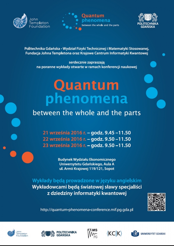 Plakat Quantum phenomena