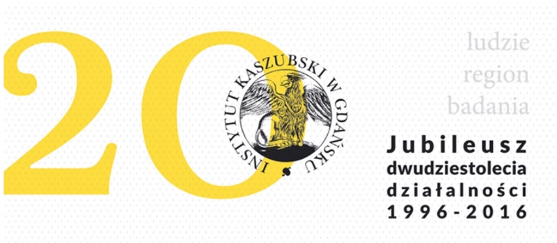 Logo 20-lecia Instytutu Kaszubskiego