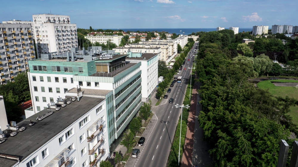 Panorama kampusu w Gdyni. Fot. Maciej Kosycarz