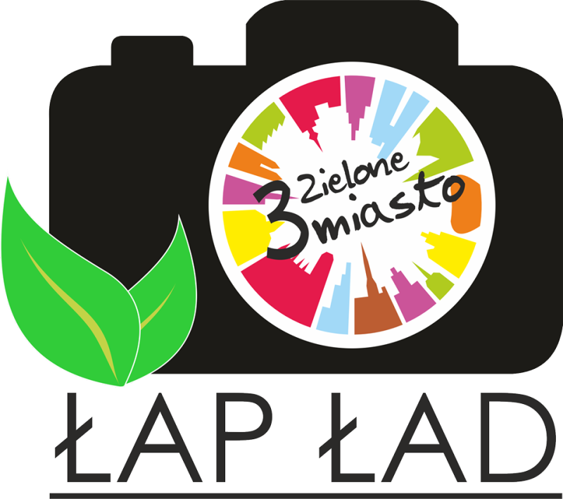 Logo konkursu Łap Ład!