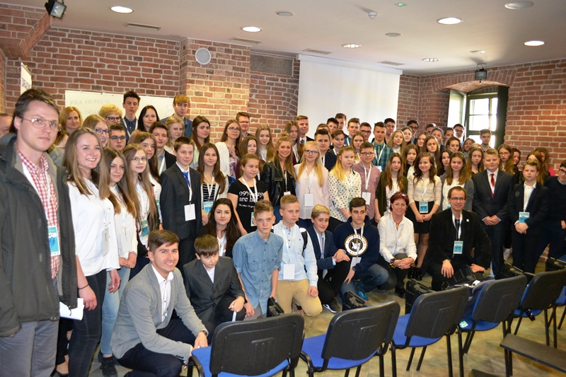 Uczestnicy I Kongresu Młodzieżowych Rad Pomorza