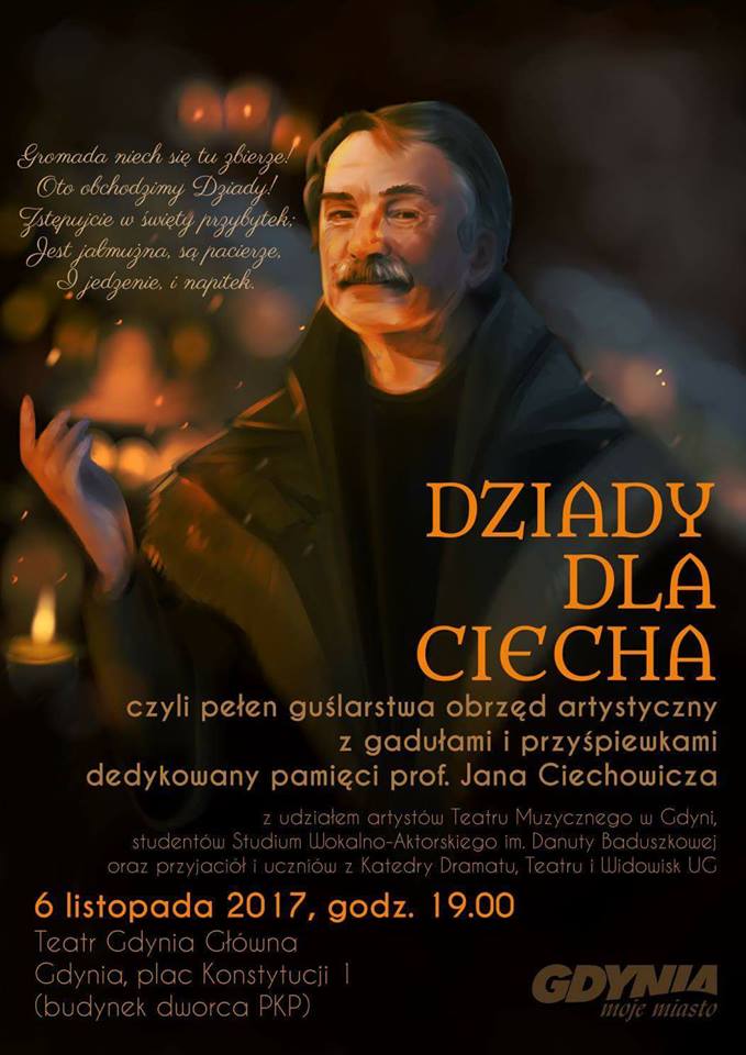 Plakat Dziadów dla Ciecha