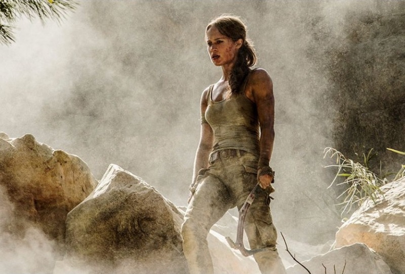 Kadr z filmu Tomb Raider