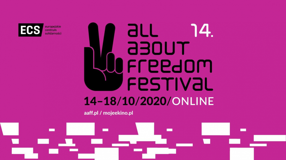 plakat all about freedom festiwal