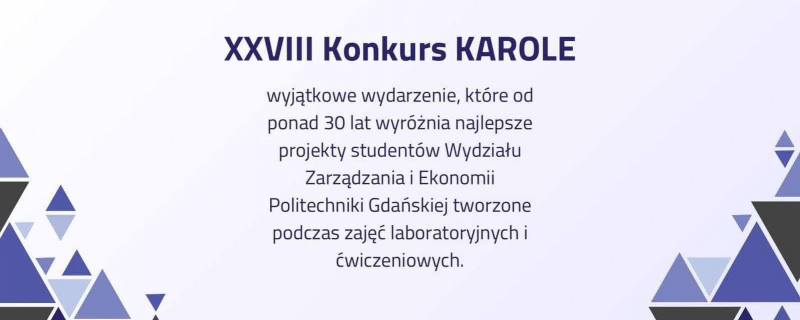 Politechnika Gdańska zaprasza na KAROLE