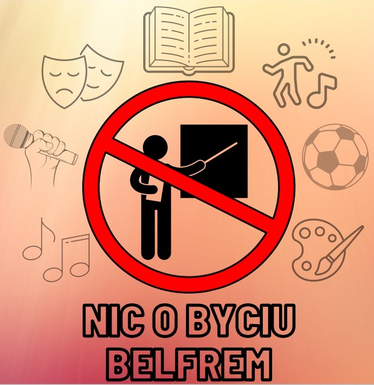 Logo audycji Nic o byciu belfrem