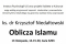 Plakat wykładu Oblicza Islamu