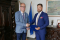 JM Rektor UG prof. Jerzy Gwizdała i mjr. Piotr Dąbrowski