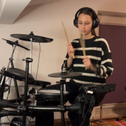 Małgosia Szyc perkusja
