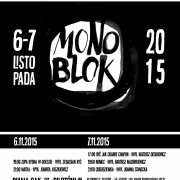 Plakat "MONOBLOK" fot.: "Plama" GAK