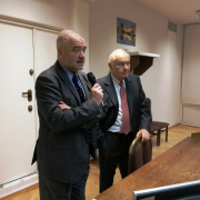 Prof. Dariusz Filar i dr Andrzej Hass Fot. Maciej Goniszewski
