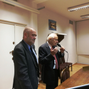 Prof. Dariusz Filar i dr Andrzej Hass Fot. Maciej Goniszewski