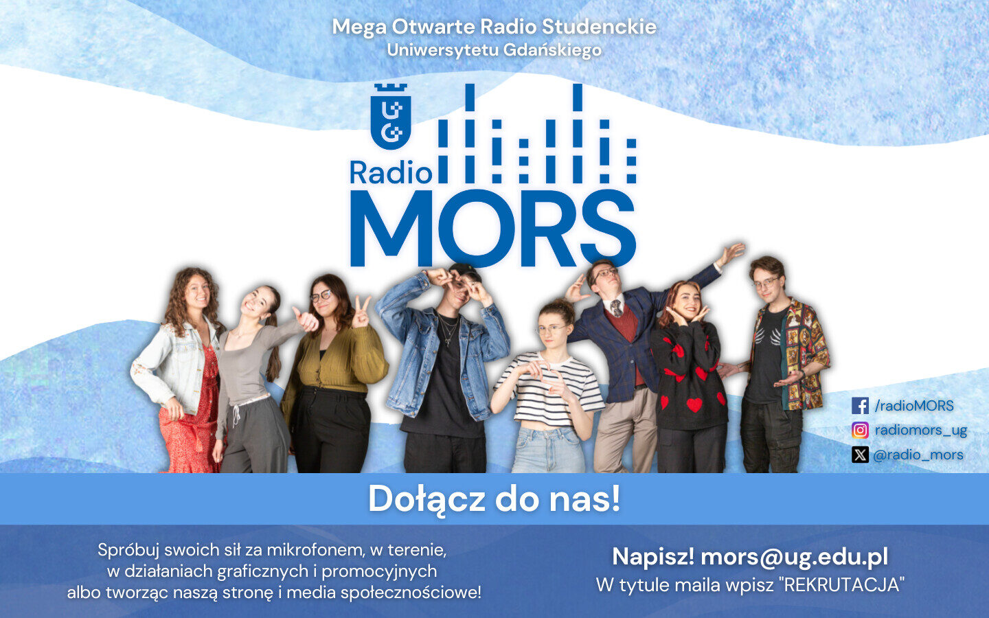 Radio MORS rekrutuje 2025 baner