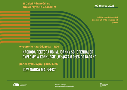 II Dzień Równości na UG plakat