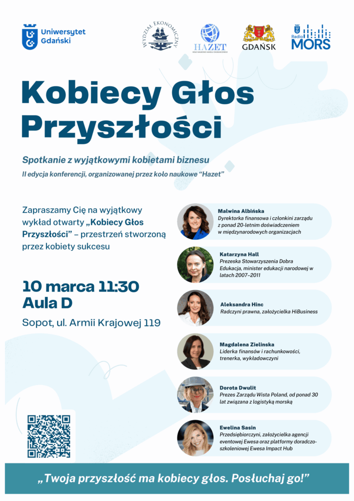 Kobiecy głos przyszłości plakat