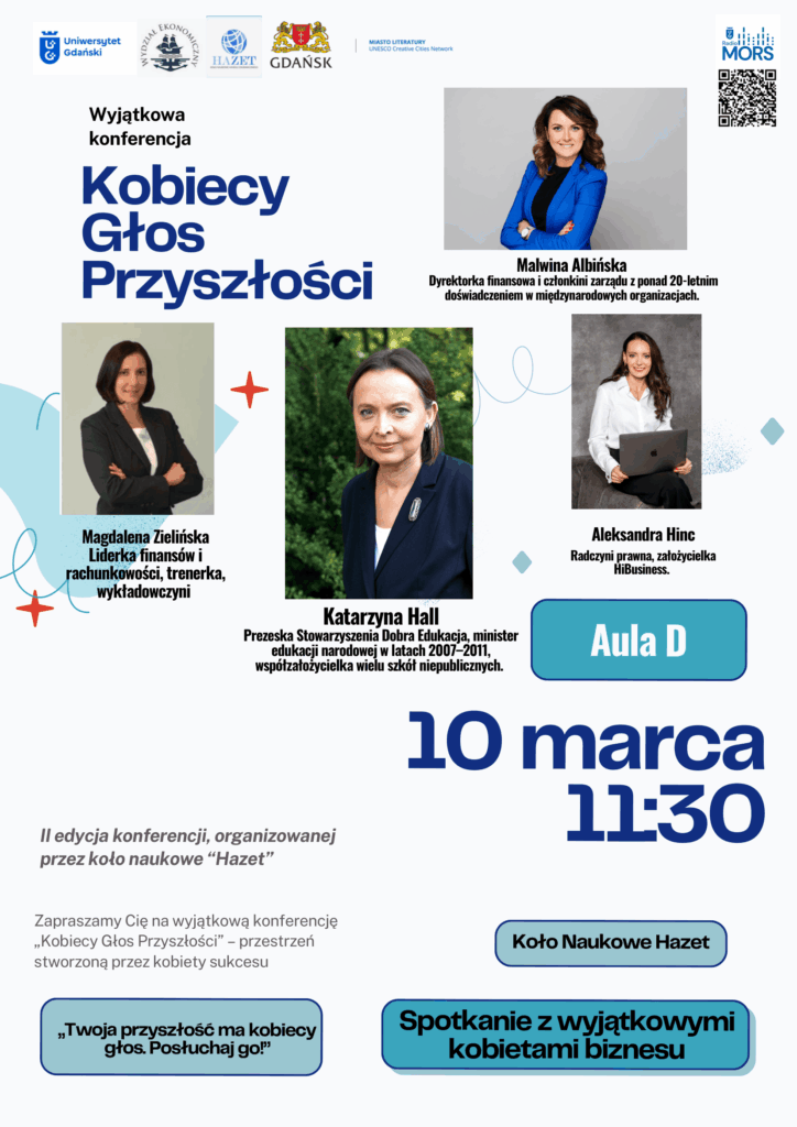 Kobiecy głos przyszłości plakat