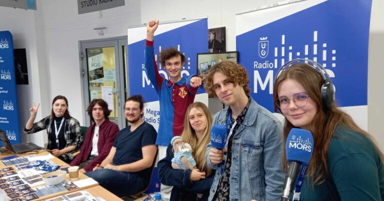 stoisko Radia MORS podczas Dni Otwartych UG 2025