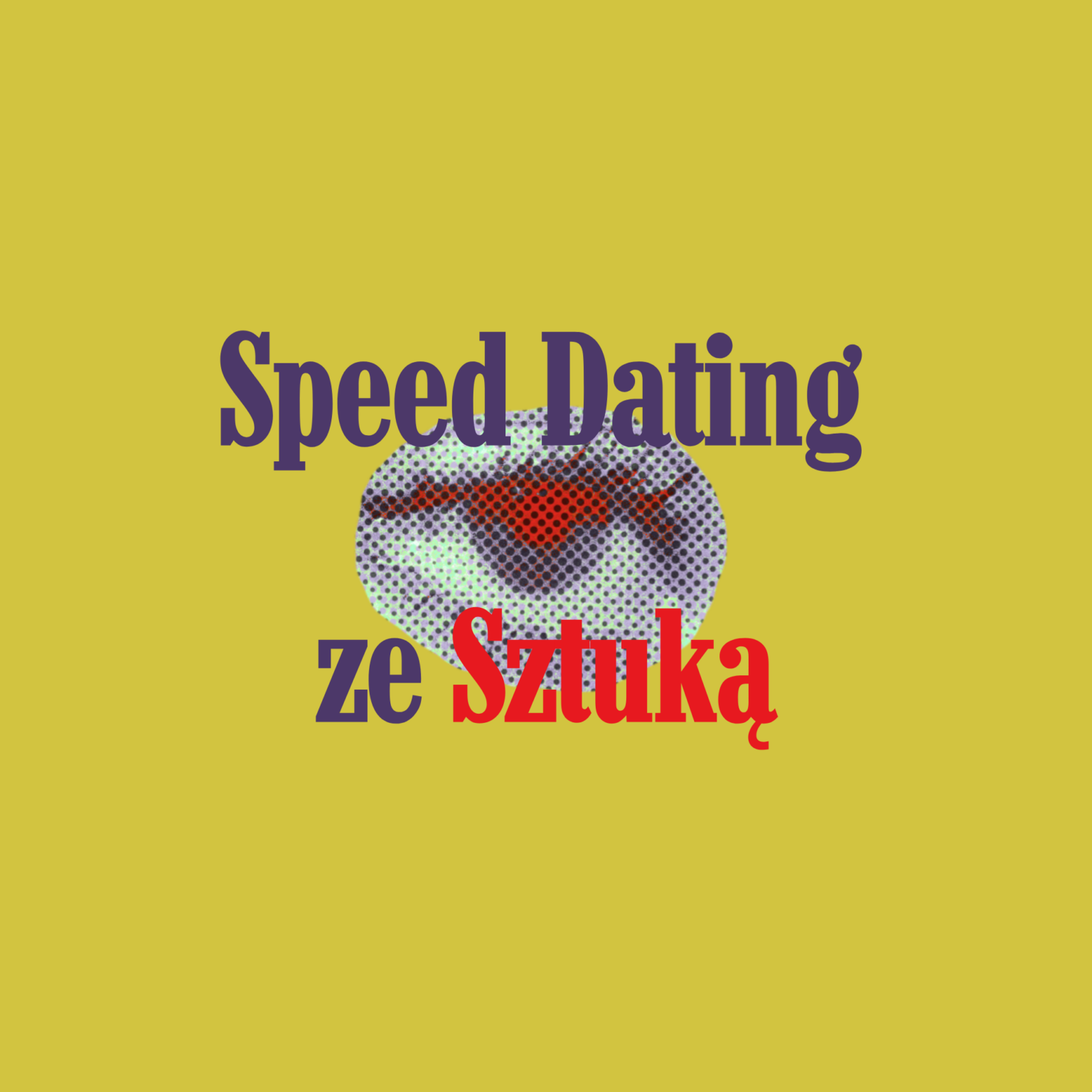 Speed dating ze sztuką logo
