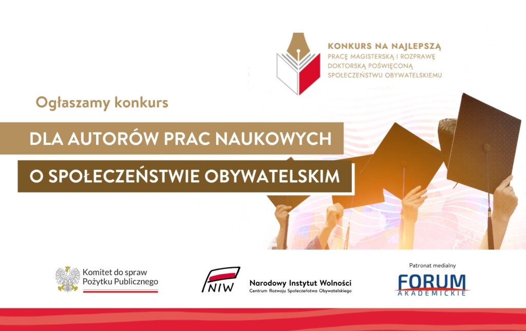 Baner informujący o konkursie